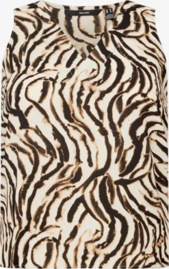 Vero Moda Curve Blouse Tops Blouse Saga Dames Champagne